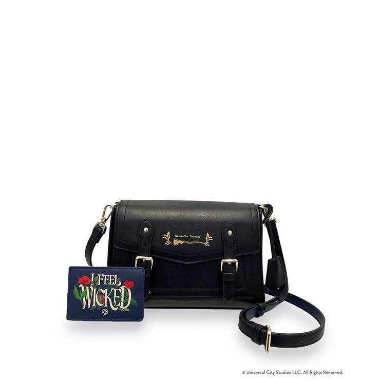 ブラック | WICKEDコレクション ショルダーバッグ（エルファバ） | Samantha Thavasa