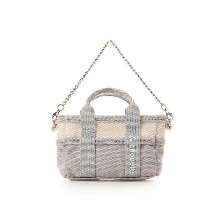 ライトグレー | ミニミニキャンバストートバッグ | & chouette