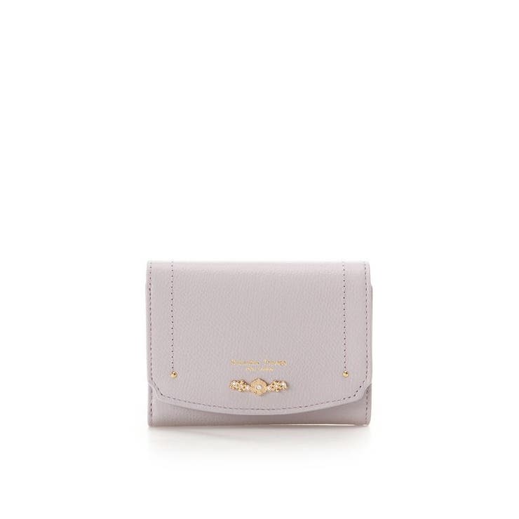 ラベンダー | フラワーアーチ 折財布 | Samantha Thavasa Petit Choice