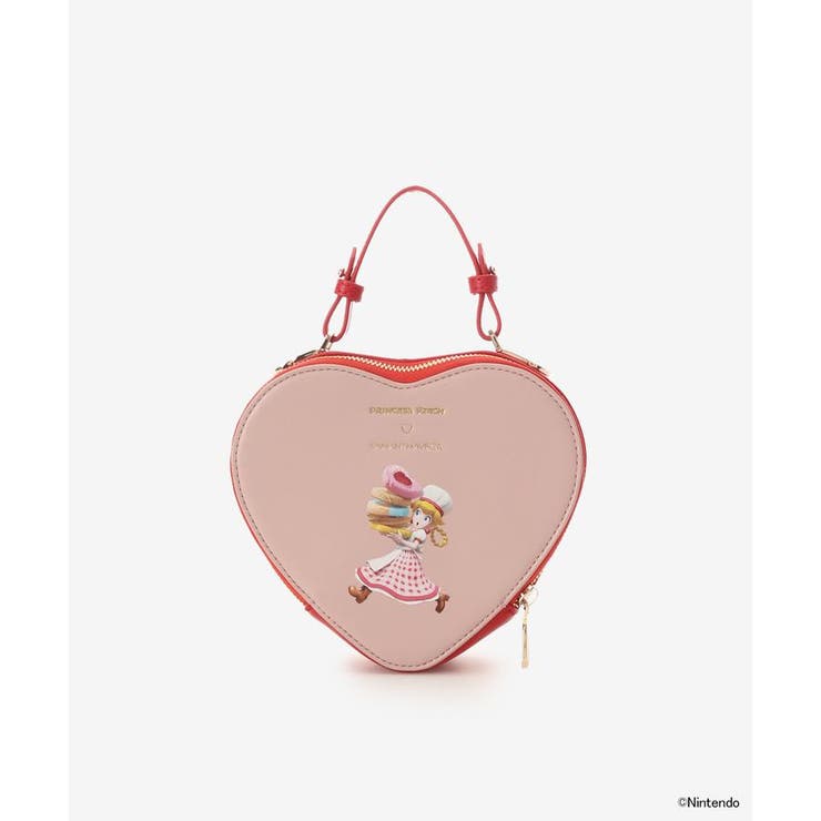 PRINCESS PEACH COLLECTION」ハート型ショルダーバッグ[品番  