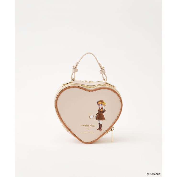 PRINCESS PEACH COLLECTION」ハート型ショルダーバッグ[品番 