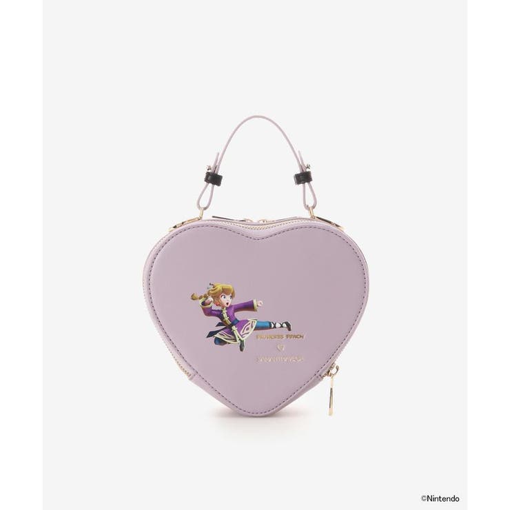 PRINCESS PEACH COLLECTION」ハート型ショルダーバッグ[品番 
