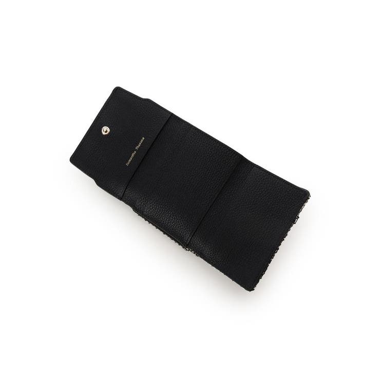 ループツイードデザイン エムシュシュⅢ 口金折財布 | Samantha Thavasa | 詳細画像4 