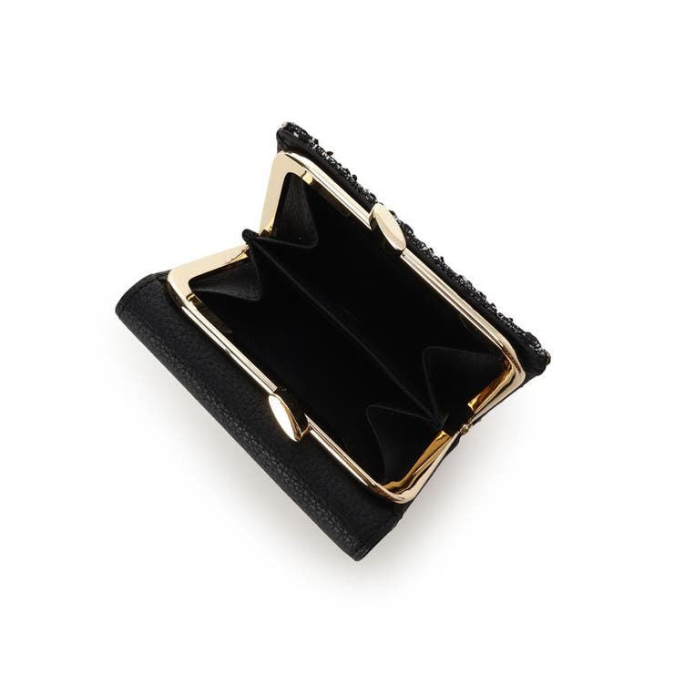 ループツイードデザイン エムシュシュⅢ 口金折財布 | Samantha Thavasa | 詳細画像5 