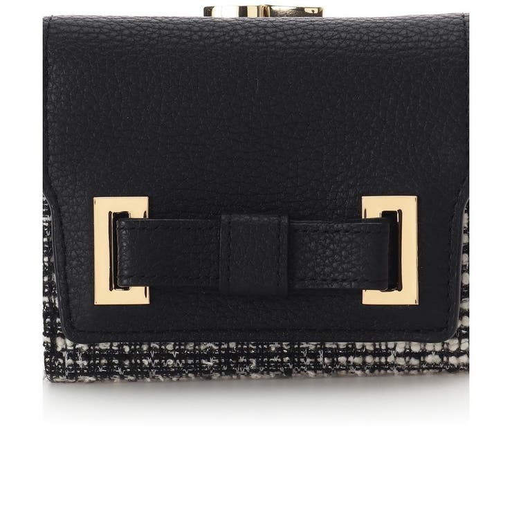 ループツイードデザイン エムシュシュⅢ 口金折財布 | Samantha Thavasa | 詳細画像6 