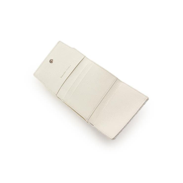 ループツイードデザイン エムシュシュⅢ 口金折財布 | Samantha Thavasa | 詳細画像10 