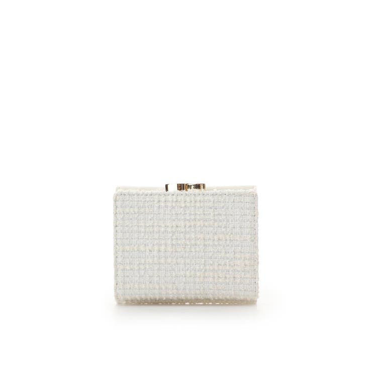 ループツイードデザイン エムシュシュⅢ 口金折財布 | Samantha Thavasa | 詳細画像8 