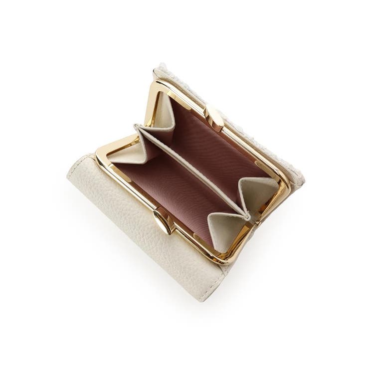 ループツイードデザイン エムシュシュⅢ 口金折財布 | Samantha Thavasa | 詳細画像11 