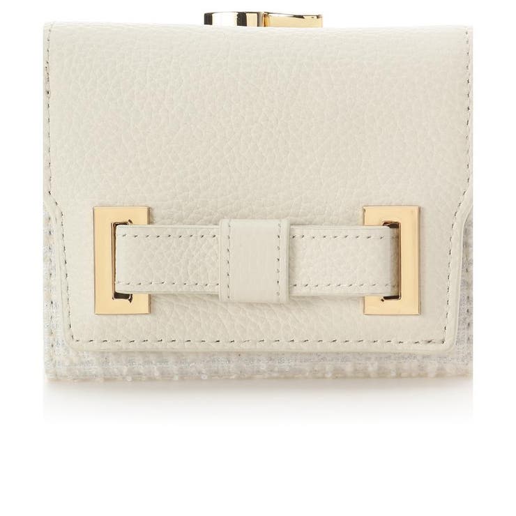 ループツイードデザイン エムシュシュⅢ 口金折財布 | Samantha Thavasa | 詳細画像12 