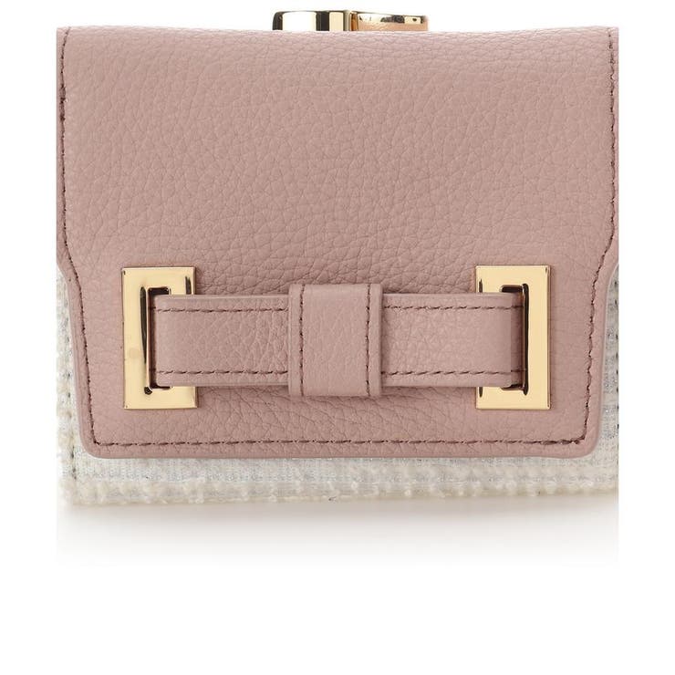 ループツイードデザイン エムシュシュⅢ 口金折財布 | Samantha Thavasa | 詳細画像20 