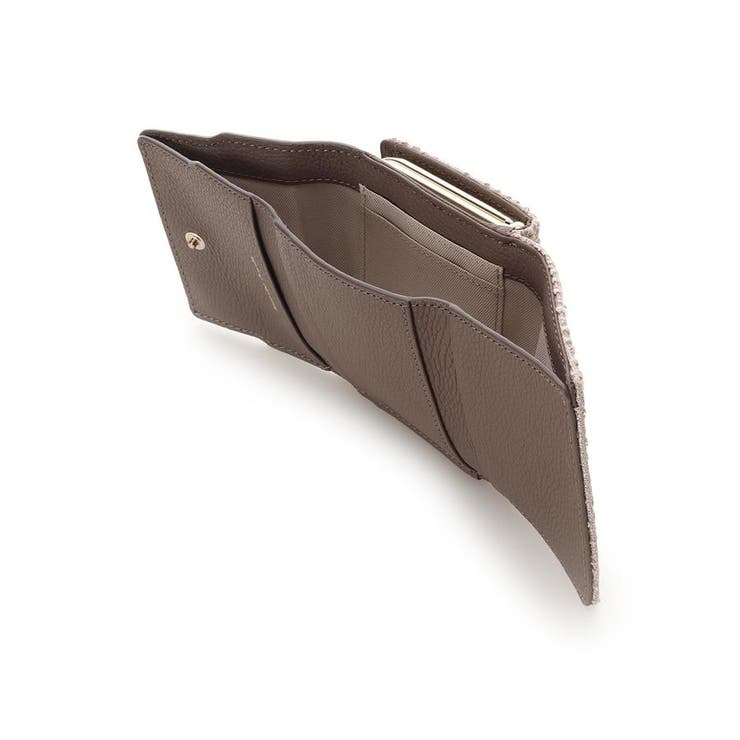 ループツイードデザイン エムシュシュⅢ 口金折財布 | Samantha Thavasa | 詳細画像23 