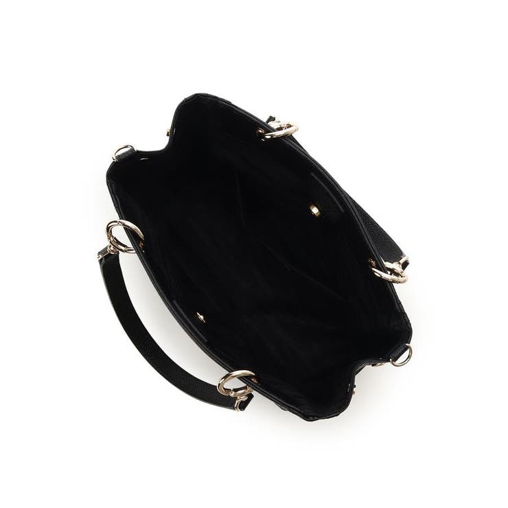 スクエアフォルムリング金具ハンドバッグ | Samantha Thavasa | 詳細画像5 