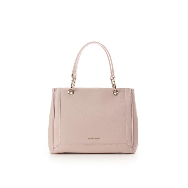 ピンク | スクエアフォルムリング金具ハンドバッグ | Samantha Thavasa