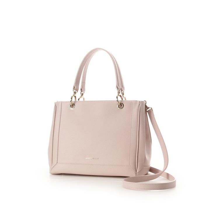 スクエアフォルムリング金具ハンドバッグ | Samantha Thavasa | 詳細画像14 