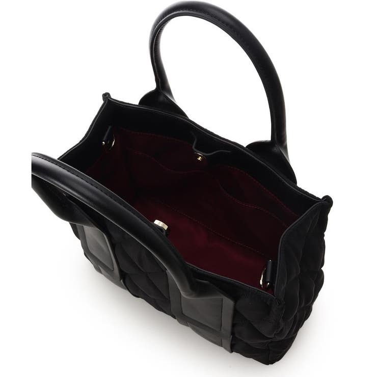 ダイヤ型キルティングハンドバッグ | & chouette | 詳細画像6 