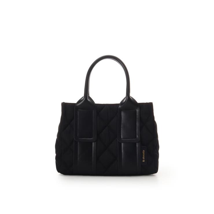 ダイヤ型キルティングハンドバッグ | & chouette | 詳細画像7 