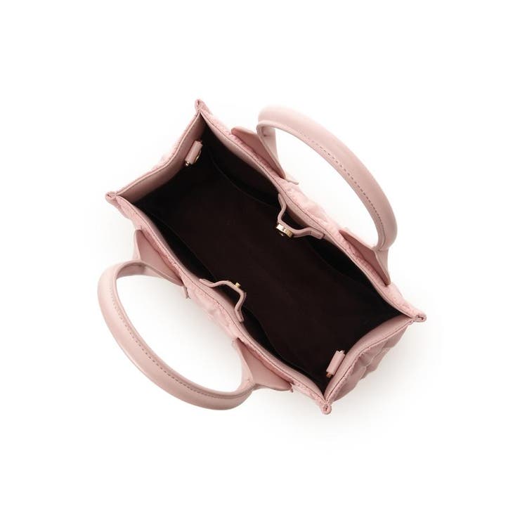 ダイヤ型キルティングハンドバッグ | & chouette | 詳細画像12 