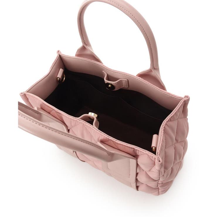 ダイヤ型キルティングハンドバッグ | & chouette | 詳細画像14 