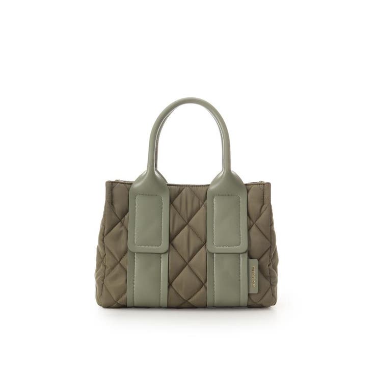 ダイヤ型キルティングハンドバッグ | & chouette | 詳細画像21 