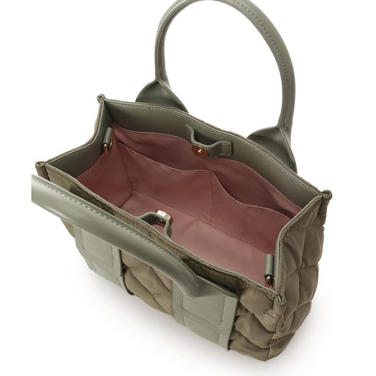 ダイヤ型キルティングハンドバッグ | & chouette | 詳細画像20 