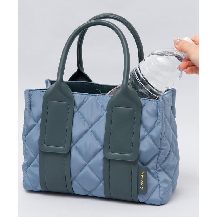 ダイヤ型キルティングハンドバッグ | & chouette | 詳細画像28 