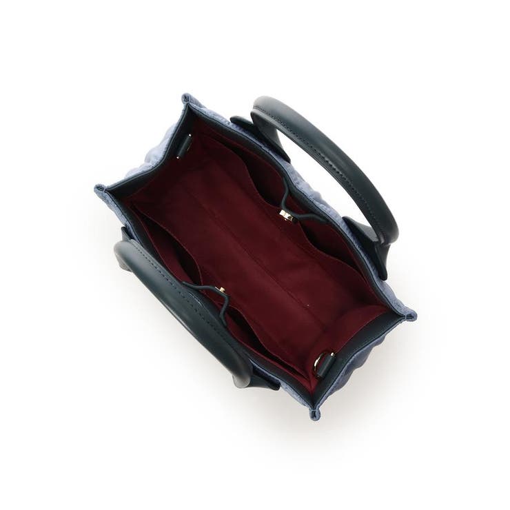 ダイヤ型キルティングハンドバッグ | & chouette | 詳細画像24 