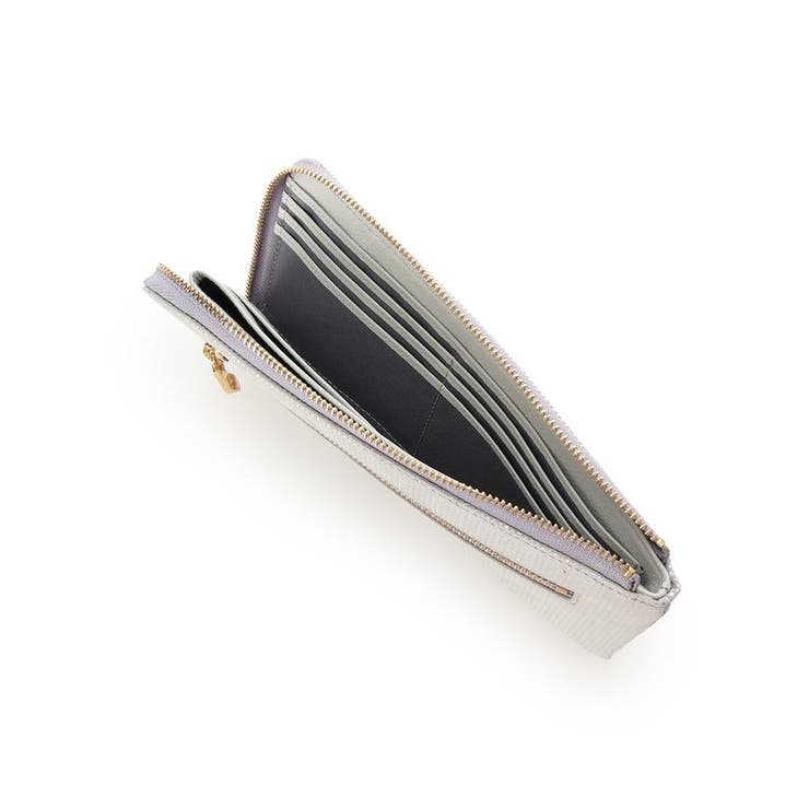 オーロラカラーピッグレザー 長財布 | Samantha Thavasa Petit Choice | 詳細画像6 