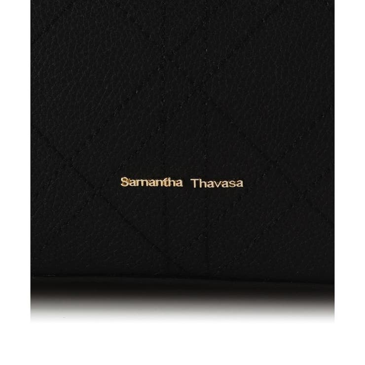 ステッチデザインスプリットレザーハンドバッグ | Samantha Thavasa | 詳細画像5 
