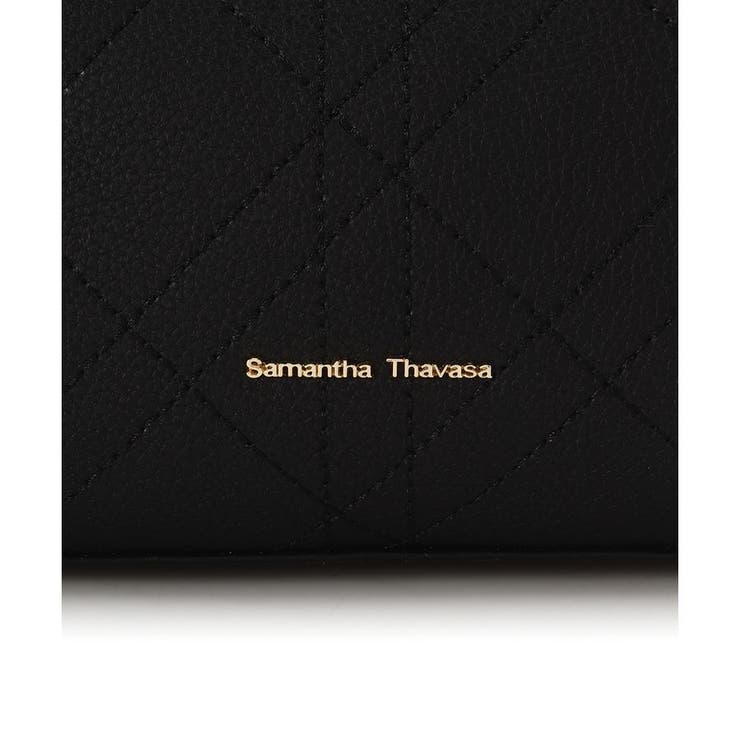 ステッチデザインスプリットレザーハンドバッグ | Samantha Thavasa | 詳細画像6 