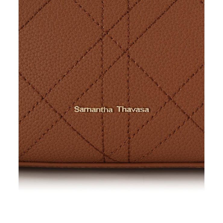 ステッチデザインスプリットレザーハンドバッグ | Samantha Thavasa | 詳細画像25 