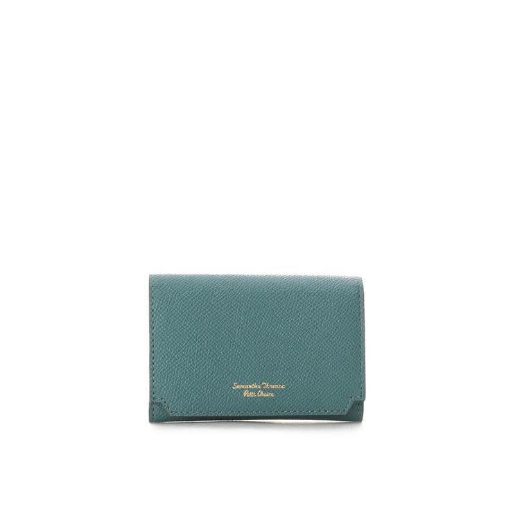 グリーン | インサイドバイカラー カードケース | Samantha Thavasa Petit Choice