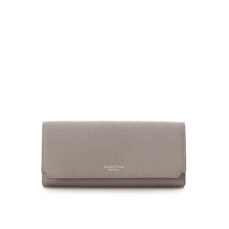 グレージュ | インサイドバイカラー 長財布 | Samantha Thavasa Petit Choice