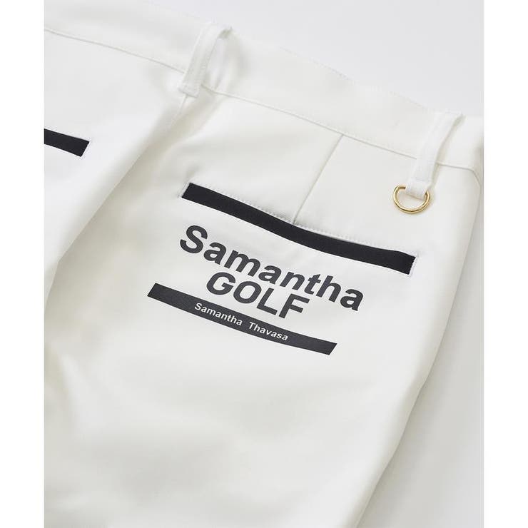 カラーナイロンストレッチパンツ[品番：STJW0012598]｜Samantha