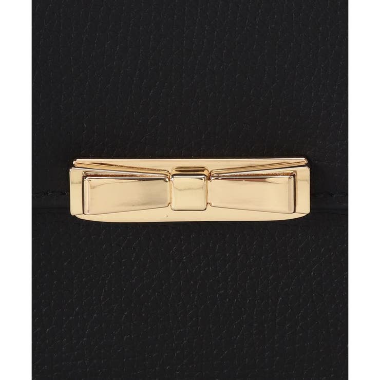 リボンモチーフ金具スプリットレザーワンハンドルバッグ | Samantha Thavasa | 詳細画像5 