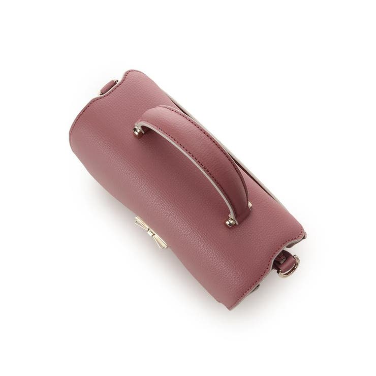 リボンモチーフ金具スプリットレザーワンハンドルバッグ | Samantha Thavasa | 詳細画像9 