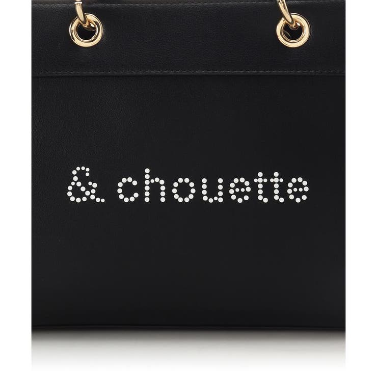 ポーチ付き ドットロゴデザインハンドバッグ | & chouette | 詳細画像5 