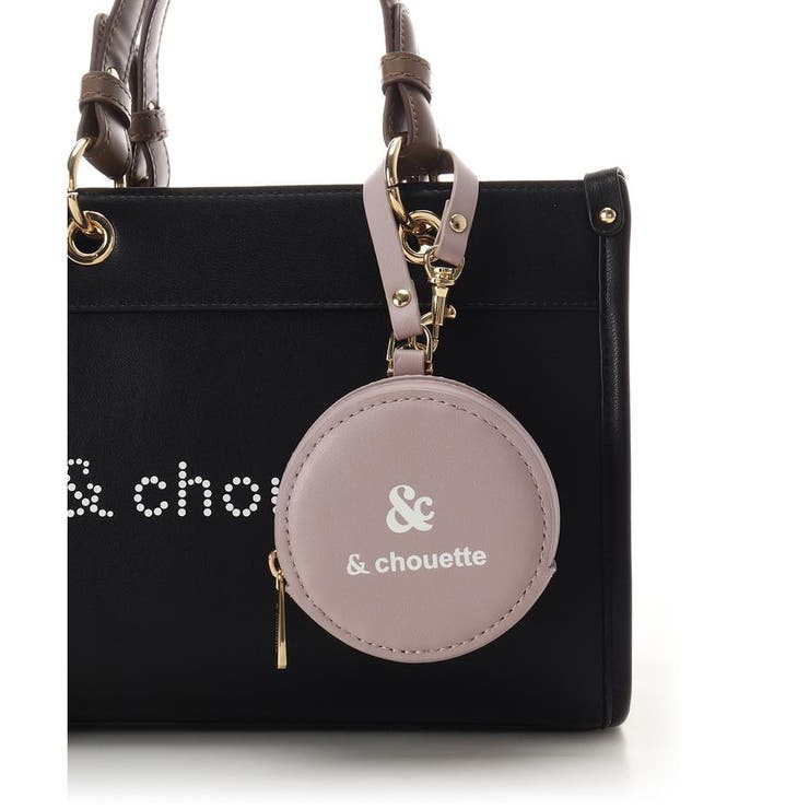 ポーチ付き ドットロゴデザインハンドバッグ | & chouette | 詳細画像6 