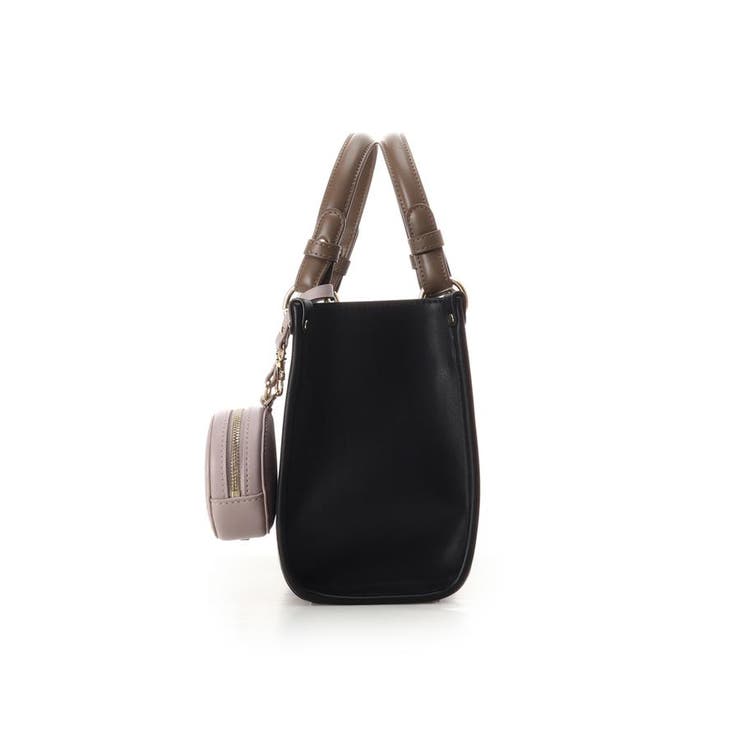 ポーチ付き ドットロゴデザインハンドバッグ | & chouette | 詳細画像2 