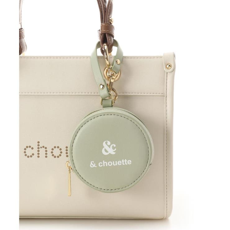 ポーチ付き ドットロゴデザインハンドバッグ | & chouette | 詳細画像13 
