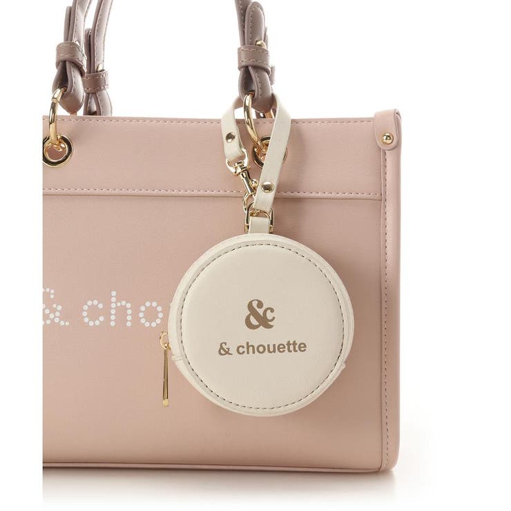 ポーチ付き ドットロゴデザインハンドバッグ | & chouette | 詳細画像19 