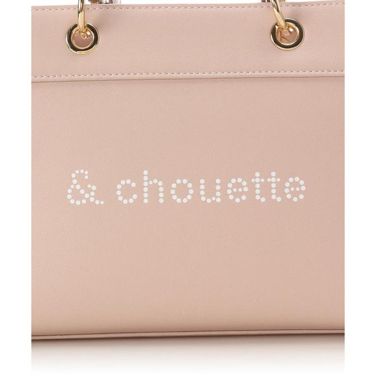 ポーチ付き ドットロゴデザインハンドバッグ | & chouette | 詳細画像18 