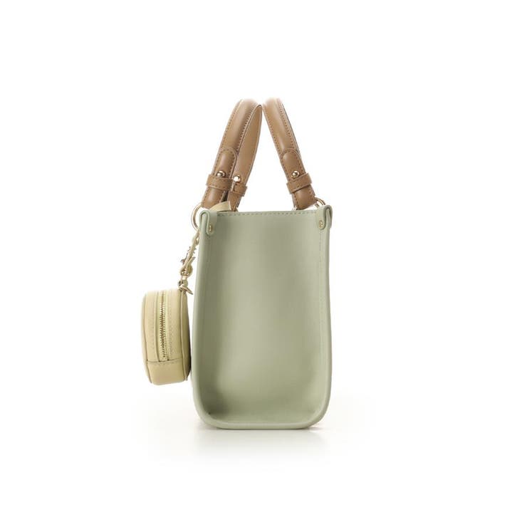 ポーチ付き ドットロゴデザインハンドバッグ | & chouette | 詳細画像22 