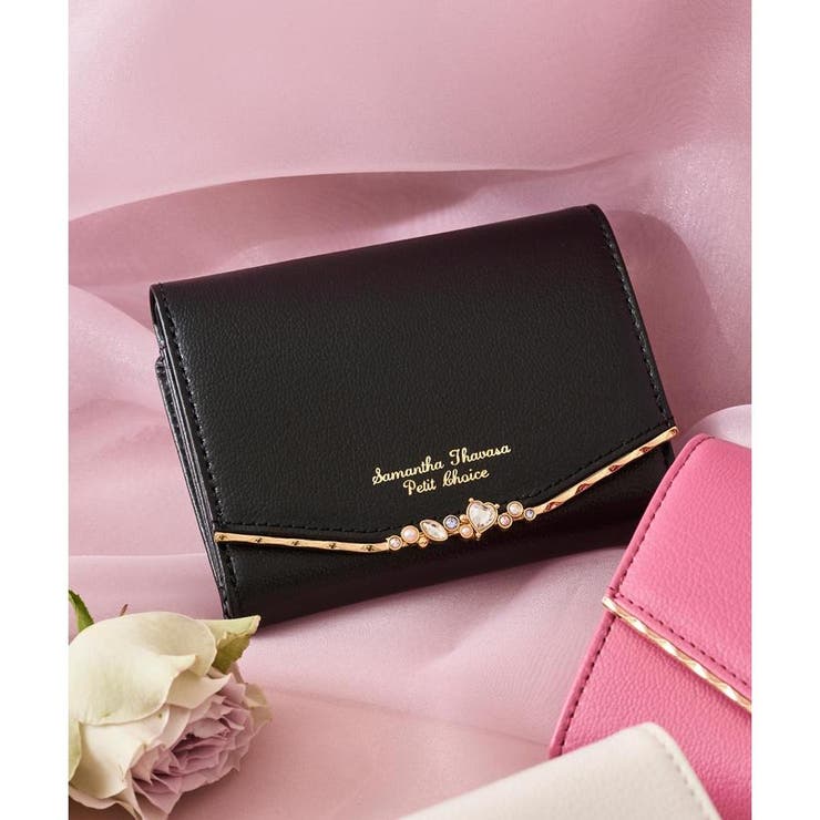 ハートジュエルバー 折財布 | Samantha Thavasa Petit Choice | 詳細画像9 