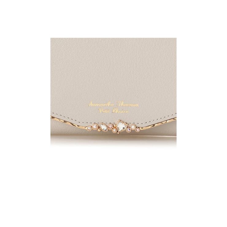 ハートジュエルバー 折財布[品番：STJW0005386]｜Samantha