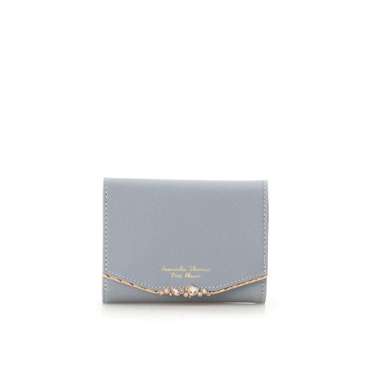 ダルブルー | ハートジュエルバー 折財布 | Samantha Thavasa Petit Choice