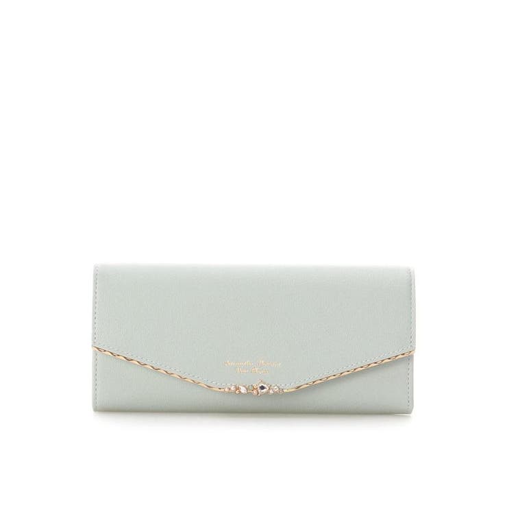 グリーン | ハートジュエルバー 長財布 | Samantha Thavasa Petit Choice