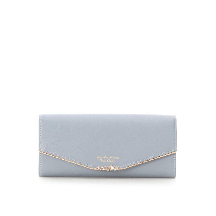ダルブルー | ハートジュエルバー 長財布 | Samantha Thavasa Petit Choice