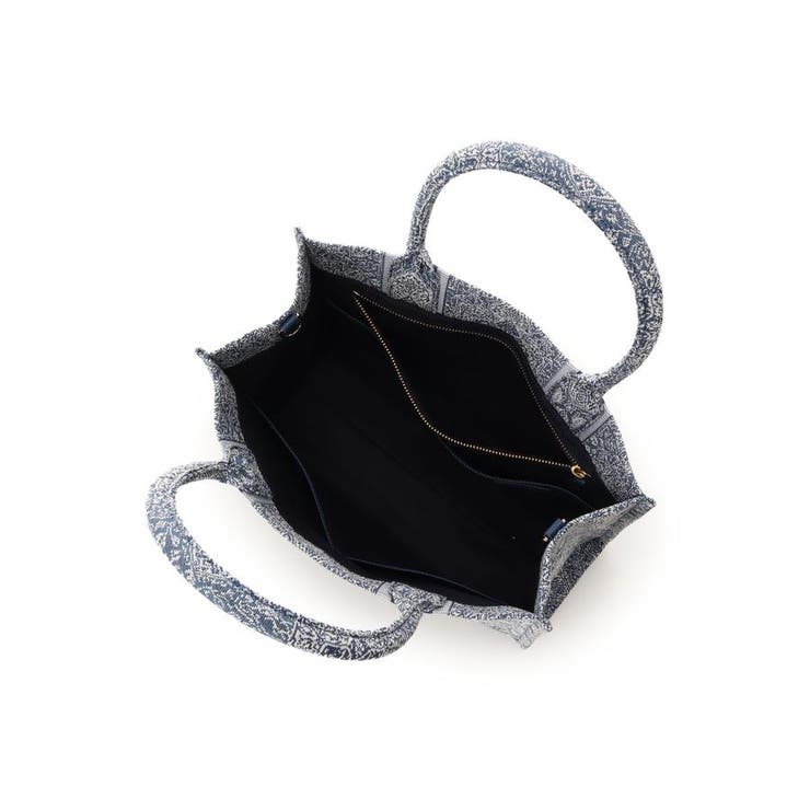 エキゾチックモチーフジャガードトートバッグ[品番：STJW0014674