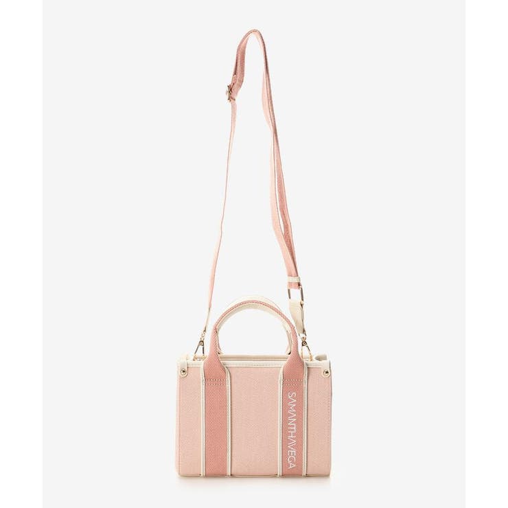 ロゴテープキャンバスショルダーバッグ（ミニ） | SAMANTHAVEGA | 詳細画像28 