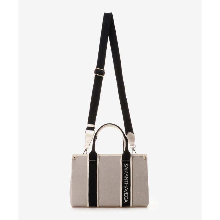 ロゴテープキャンバスハンドバッグ（小） | SAMANTHAVEGA | 詳細画像14 